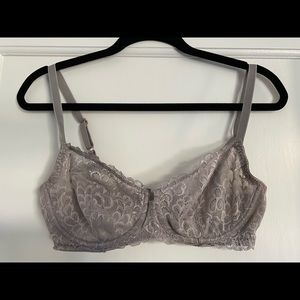 True & Co Gramercy Balconette Bra 34D